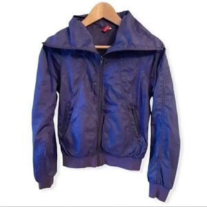 H&M Divided Purple Women Light Athletic Jacket SZ M